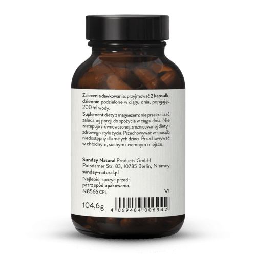 Czysty Glicynian Magnezu
