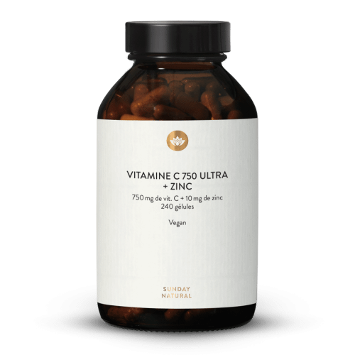 Vitamine C Ultra 750 mg + Zinc Sunday Natural