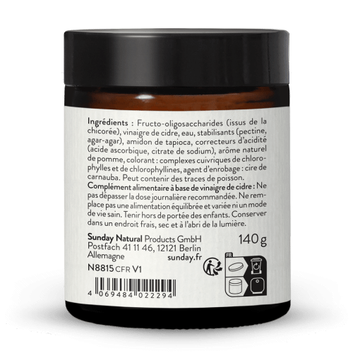 Gummies vinaigre de cidre de pomme