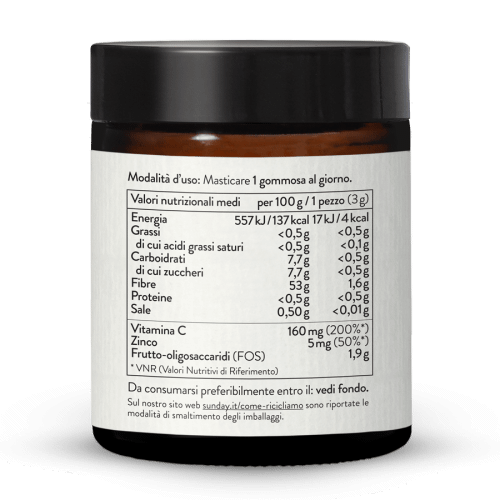 Gommose vitamina C e zinco