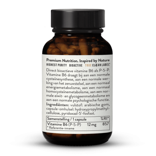 Vitamine B6 P-5-P Bioactief 12 mg