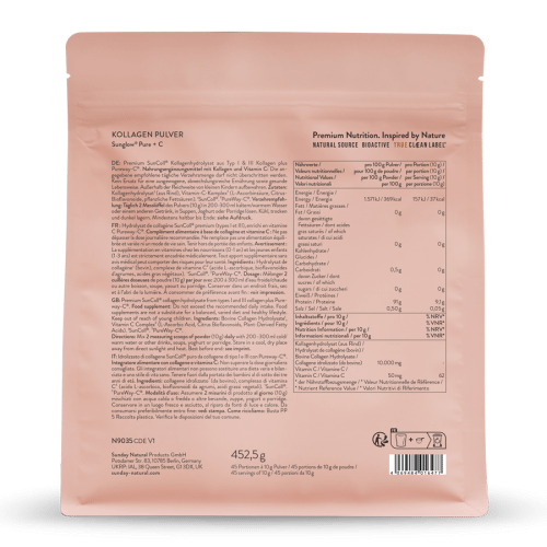 Sunglow Collagen Powder + Vit C