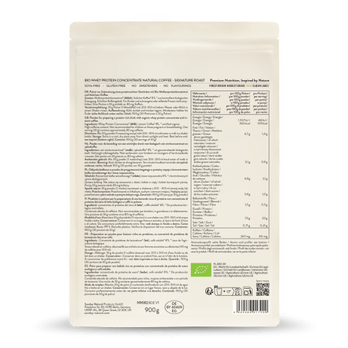 Bio Whey Protein Natural Coffee