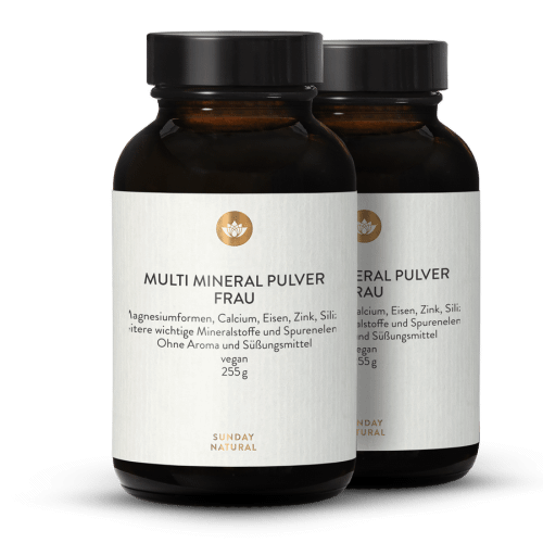 Multi Mineral Komplex Pulver Frau