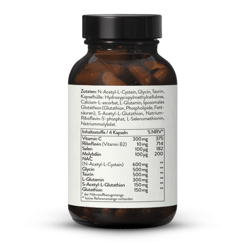 Glutathion Komplex + Vorstufen Kapseln
