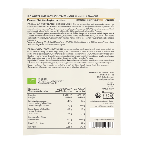 Bio Whey Sachet Mix Box