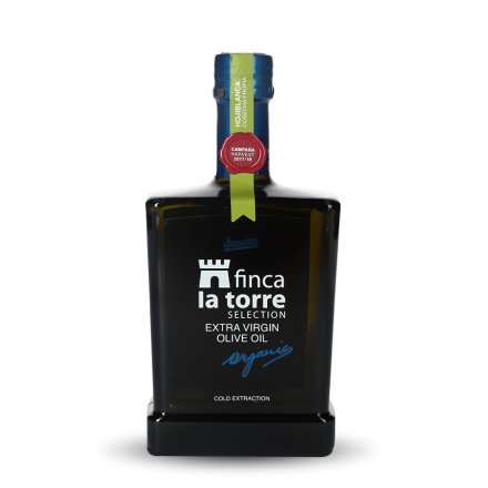 Huile d'olive d'Espagne Extra-vierge bio Demeter FINCA LA TORRE HOJIBLANCA