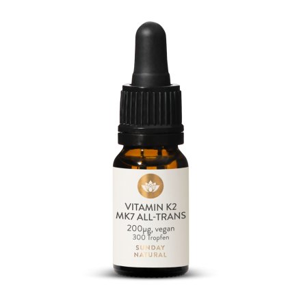 Vitamin K2 All-Trans MK-7 200µg Liquid Drops Vegan