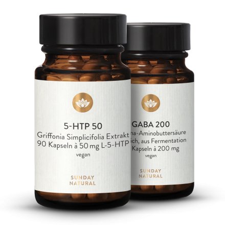 5-HTP 50 + GABA 200 Set