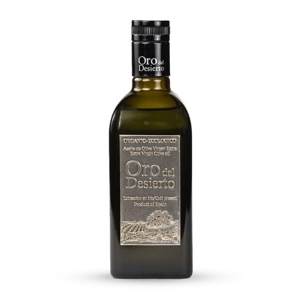 Huile d'olive d'Espagne Extra-vierge bio ORO DEL DESIERTO COUPAGE