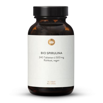 Spiruline bleue bio en comprims
