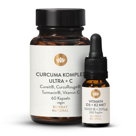 Turmeric Complex & D3 + K2 Set