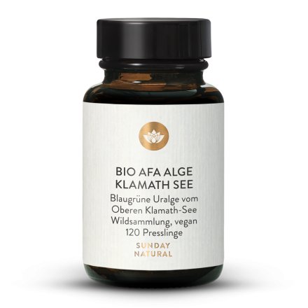 Organic AFA Algae Klamath 400mg Mini-Tablets