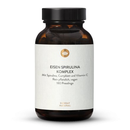 Spirulina Eisen Presslinge