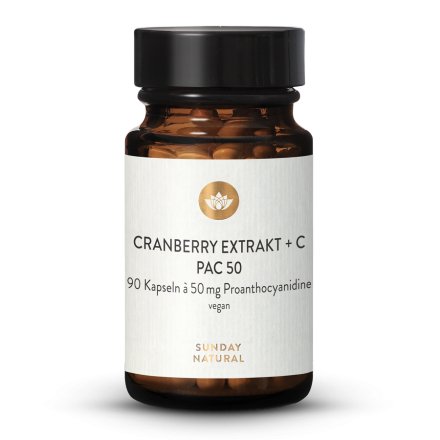 Cranberry Extrakt PAC 50 + C