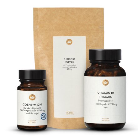 Coenzyme Q10 + B1 + D-Ribose