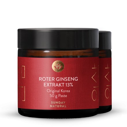 Pte d'extrait de ginseng rouge 13 %