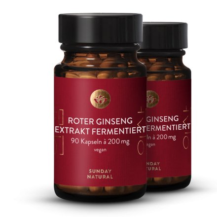 Roter Ginseng Extrakt fermentiert