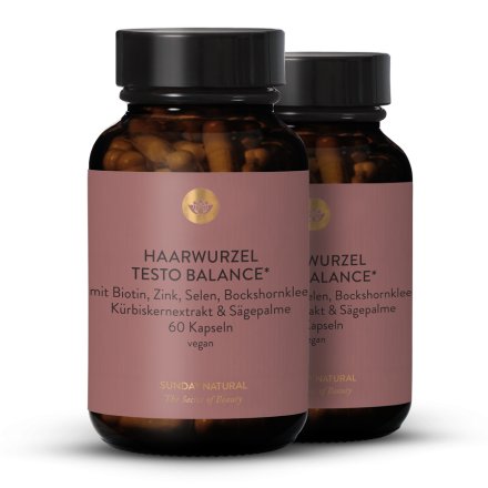 Haarwurzel Testo Balance