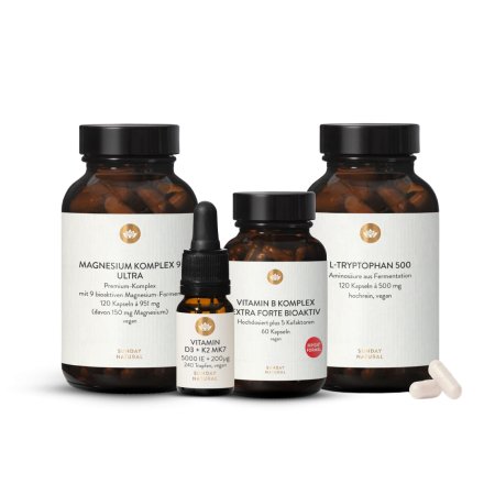 Vitamin D Set Mit Stimmungs-Kofaktoren