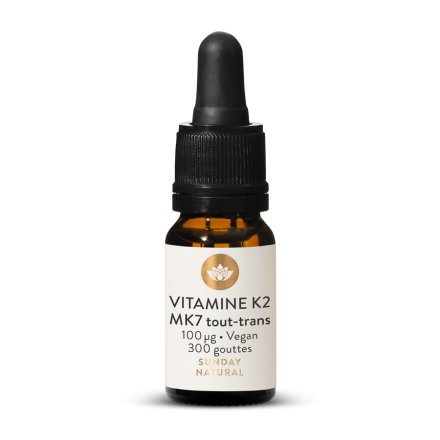Vitamine K2 MK7 100 g tout-trans en gouttes (vegan)