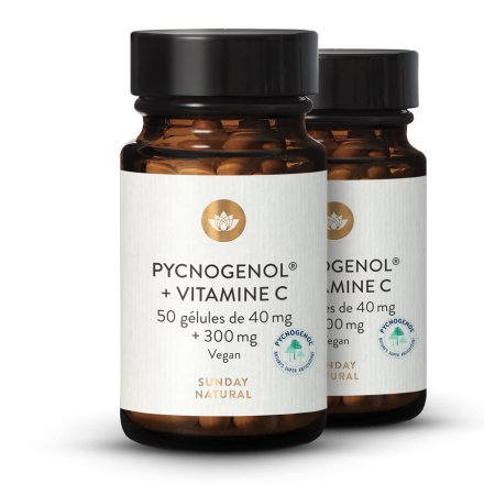 Extrait d'corce de pin Pycnogenol + vitamine C