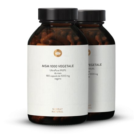 MSM Vegetale 1000 UltraPure In Capsule