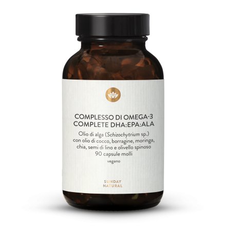 Complesso Omega-3 Complete DHA + EPA Vegano