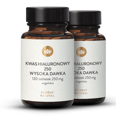 Kwas hialuronowy z fermentacji 250 mg