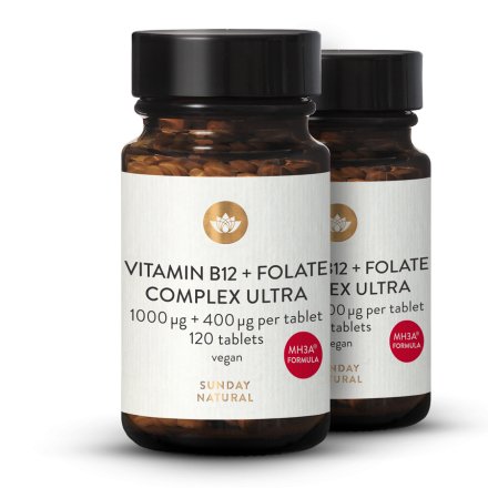 Vitamin B12 MH3A + Folic Acid 1000g + 400g