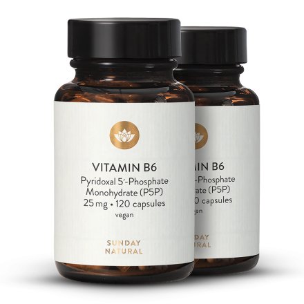 Vitamina B6 P-5-P bioactiva 25 mg