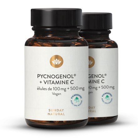 Extrait d'corce de pin Pycnogenol 100 + vitamine C