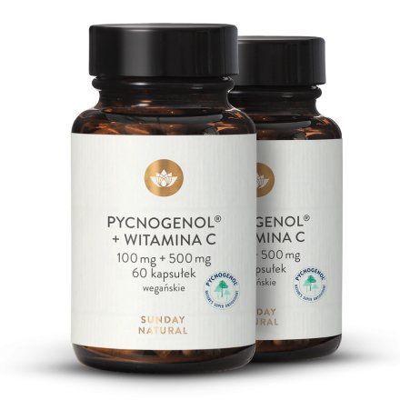 Pycnogenol 100 + wit. C Ekstrakt z kory sosny