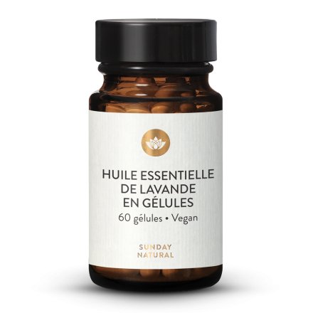 Huile essentielle de lavande bio en glules
