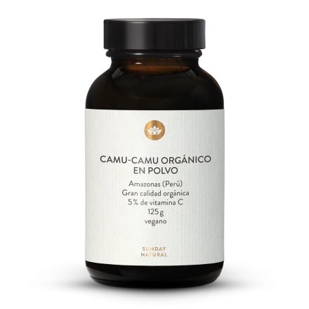 Camu camu bio silvestre en polvo, 7,8% de vitamina C