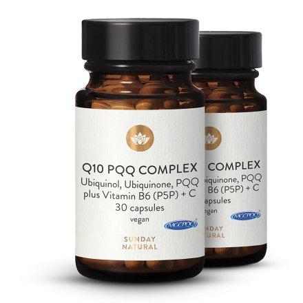 COMPLEJO Q10, PQQ con B6 (P5P) + vitamina C