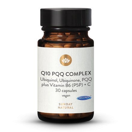 Q10 PQQ Complex plus B6 (P5P) & Vitamin C