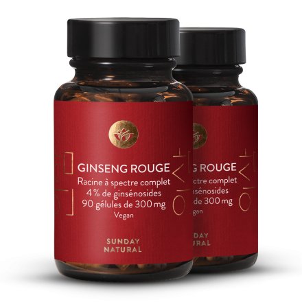Ginseng rouge naturel 4 %