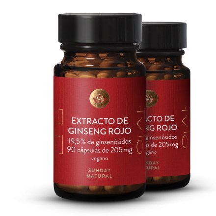Extracto de ginseng rojo 19,5%