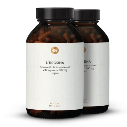 L-tirosina 500 mg in capsule