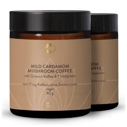 Mild Cardamom Mushroom Coffee
