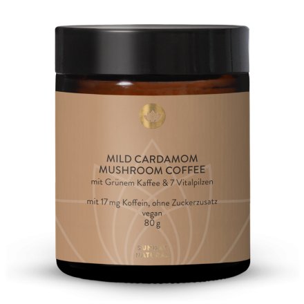 Mild Cardamom Mushroom Coffee