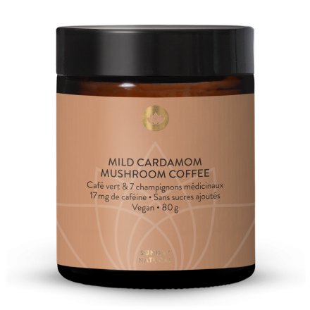 Mild Cardamom Mushroom Coffee
