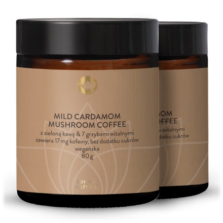 Mild Cardamom Mushroom Coffee