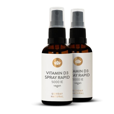 Vegan Vitamin D3 5000 IU Rapid Spray
