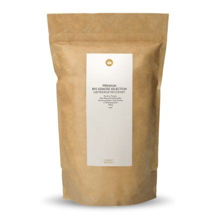 Freeze-Dried Organic Vegetable Blend: Sweet Potato, Carrot, Tomato & Beetroot