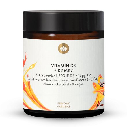 Gummies vitamines D3 + K2 MK7 enfants
