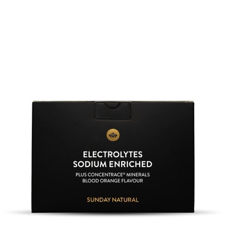 lectrolytes - riche en sodium - Orange sanguine