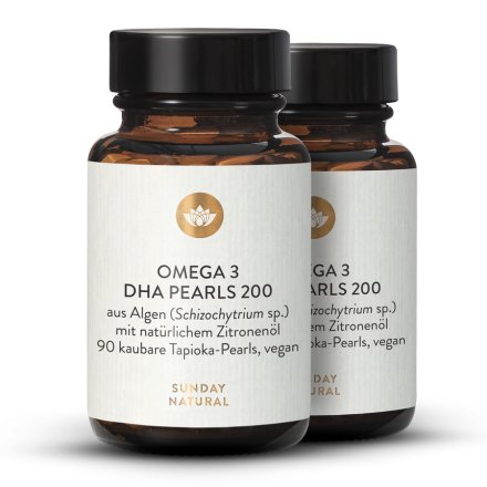 Omega 3 Pearls DHA 200 Vegan, Kauwbaar