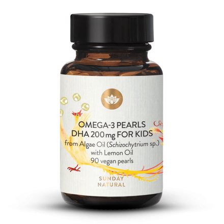 Omega 3 Kids DHA Pearls 200 veganska, tuggbar